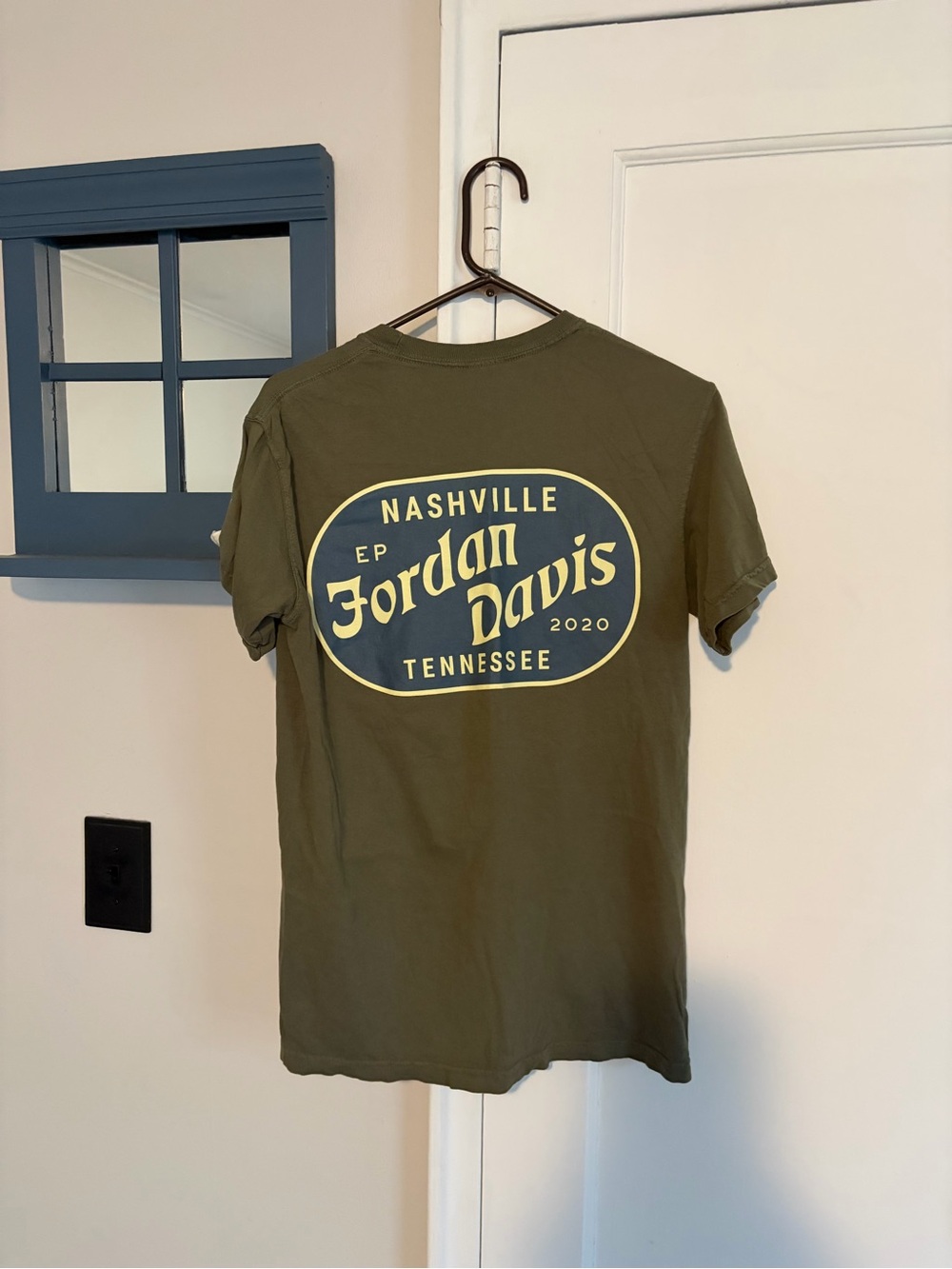 Jordan Davis Nashville Tennessee Graphic Tee - Olive
